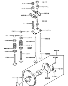 Part Location Diagram of KM-92015-2240 MTD Nut
